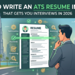 Professional ATS resume sample used in Dubai job market