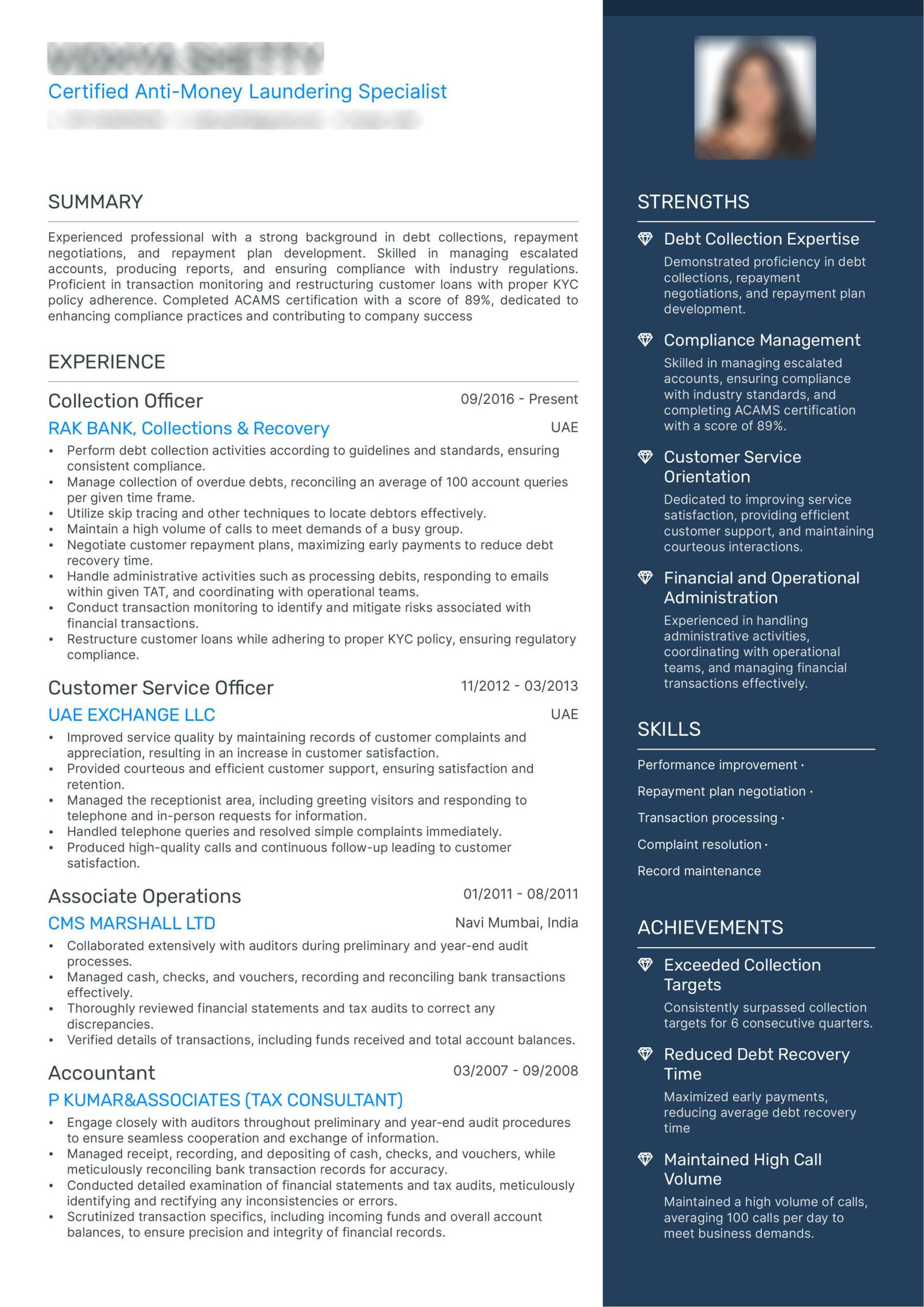 Resume 6